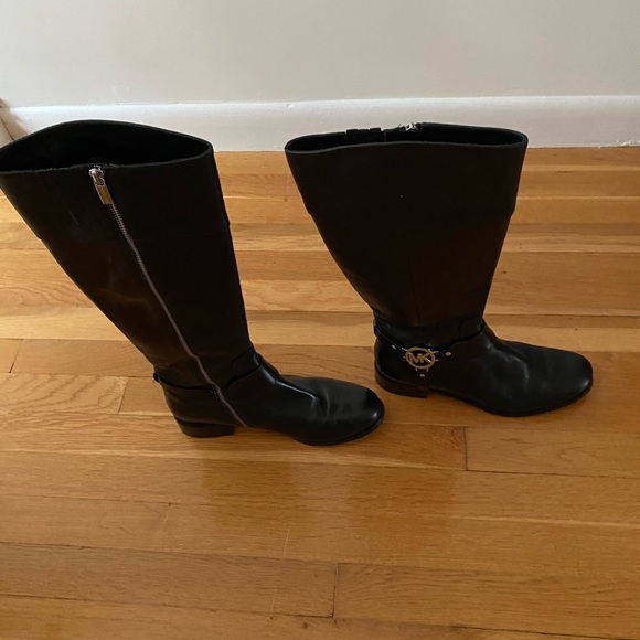 Michael Kors leather riding boots.  Sz 8.5 - Picture 8 of 9